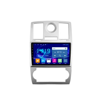 2.5D Touch Screen Car Multimedia Player HD Car MP5 Player with Rear View Camera, GPS Navigation, Support USB AUX BT FM Radio 1080P Video, for Chrysler 300C 2004-2011,Octa core,4G WiFi 2+32