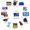 2.5D Touch Screen Car Multimedia Player HD Car MP5 Player with Rear View Camera, GPS Navigation, Support USB AUX BT FM Radio 1080P Video, for Chrysler 300C 2004-2011,Octa core,4G WiFi 2+32 view 3