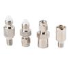 HERCHR FME to SMA Adapter, 4Pcs FME to SMA Connector Aerial Adapter Cable DAB Coaxial Antenna Converter SMA Coaxial Connector SMA FME Coax Adapter WiFi Antenna Adapter RF Coaxial Connector view 1