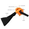 Xucus 220V 500W Dual-Purpose Electric Computer Cleaner Air Blower Dust Remover Machine Electric Blower Set EU Plug Large Power - (Brand:) view 2