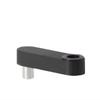Innovative, Pole Mounts: Modular Now 4" Extension Arm (Mnpl Pole Or Wall Mount Required), Black view 1