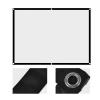 Projector Screen 60in/70in/80in/100in 4:3 HD Movie Screen Foldable Non-Crease White Projector Curtain Portable Video Projection Screens for Home Theater Outdoor Indoor,Front or Back(100 inches, 12) view 2