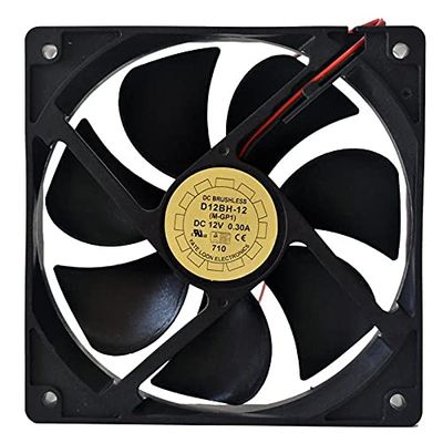 D12BH-12 Fan 12V 120mm Fan 12V 0.30A Cooling Fan