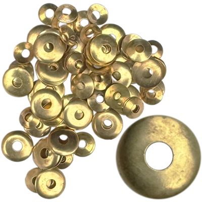 Jewellers Tools 100 Brass Domed Clock Washers (Round Hole) : Washer Mix Clockmaker Movement Repair (25)