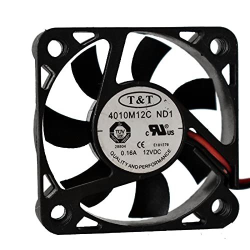 4010M12C T&T 12V 0.16A 2-Wire 4010 Cooling Fan
