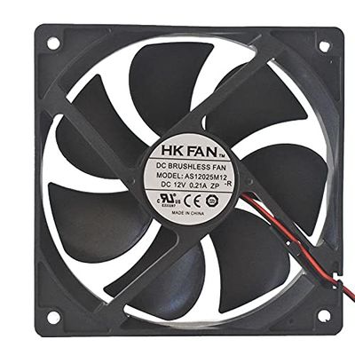 AS12025M12 Fan 12V 120mm Fan 12V 0.21A Chassis Cooling Fan