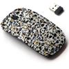 2.4G Wireless Mouse with Cute Pattern Design for All Laptops and Desktops with Nano Receiver - azzo Mosaic Pattern Design view 1
