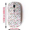 2.4G Wireless Mouse with Cute Pattern Design for All Laptops and Desktops with Nano Receiver - Christmas Snowman Deer view 2