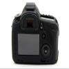 Silicone Camera Case Bag Protective Cover Skin for Canon EOS 5D Mark III 5D3 Digital Camera - Black view 4