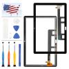 10.1" Screen Replacement for Huawei MediaPad M5 Lite LTE 10 BAH2-L09 BAH2-L09C Bach2-L09C Bach2-W19C Touch Screen Digitizer Sensor Full Glass Panel Lens Parts Kits, with Free Tools Kits (Black) view 1