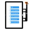 10.1" Screen Replacement for Huawei MediaPad M5 Lite LTE 10 BAH2-L09 BAH2-L09C Bach2-L09C Bach2-W19C Touch Screen Digitizer Sensor Full Glass Panel Lens Parts Kits, with Free Tools Kits (Black) view 2