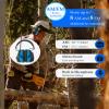 PROTEAR E8830 Digital AM FM Radio Headphones, Hearing Protection 25dB Noise Reduction Safety Earmuff, Comfortable Ear Protector for Lawn Mowing, Construction, Chainsaw and Landscaping(Light Blue) view 3