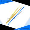 OdontoMed2011 Gold Plated Color Stainless Steel Tweezers  Heavy Pattern Precision Grade Curved Tip Forceps Tweezers with Serrated Tip and Knurled Handle view 3