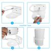 Wall Mount Holder for TP-Link Deco X90 WiFi 6 Mesh WiFi(AX6600) Compatible Linksys 6E,Simple and Sturdy Acrylic Wall Mount Holder Stand Bracket by HOLACA (1Pack) view 4