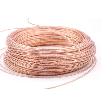 1.6mm 4N pure Copper Wire headphone cable audio interconnect cable with PTFE cover 10-50 meter (Length : 10m)