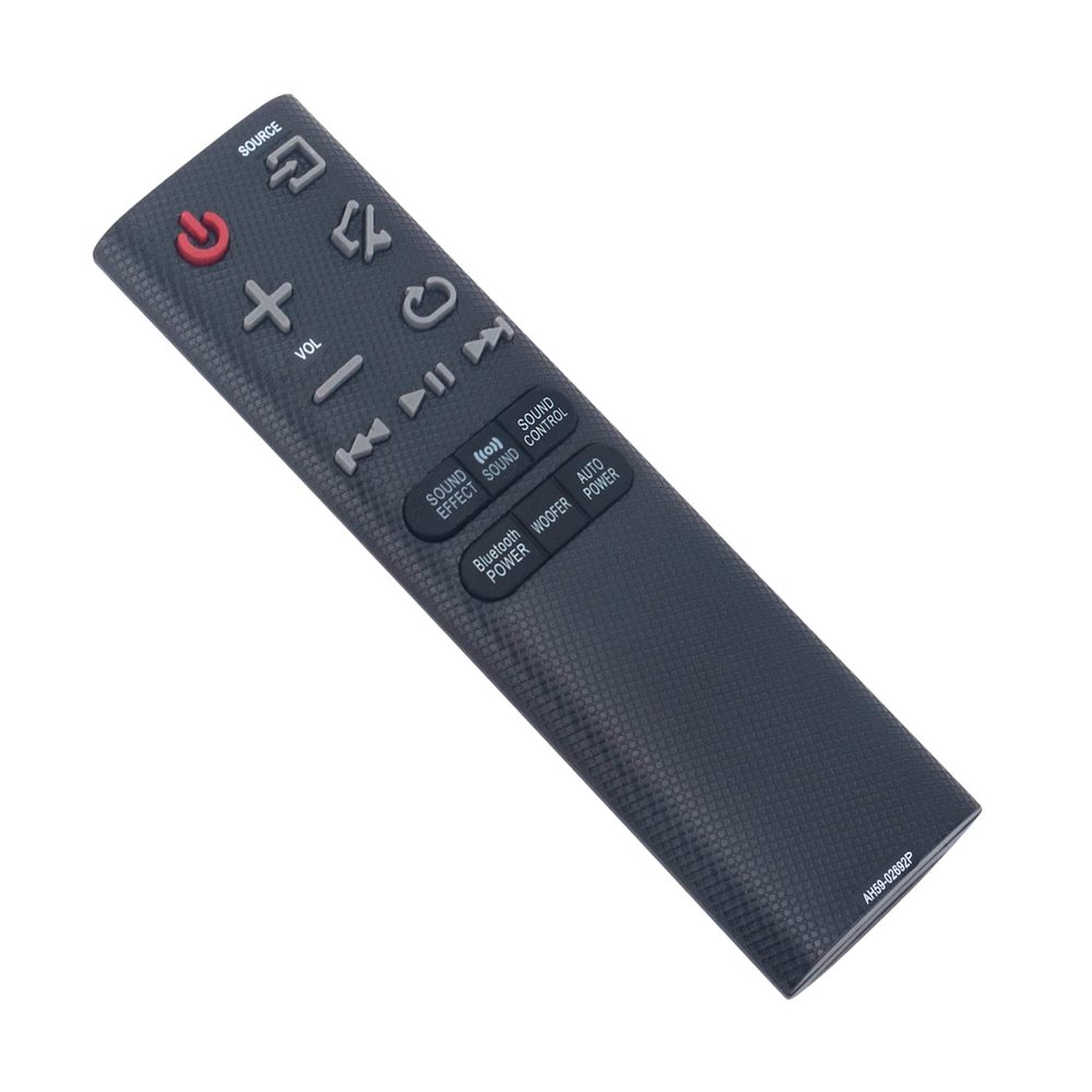 AH59-02692P sub AH59-02692E AH59-02692F Replaced Soundbar Remote fit for Samsung Audio HW-JM6000/ZA HW-JM6000JA HW-JM6000ZA HW-JM6000CZA HW-J430 HW-J355 HW-J450 HW-J460 HW-J55