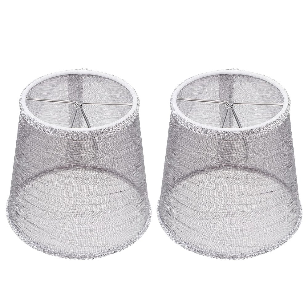 Lamp Shade Pleated Light Cover Fashionable Cloth Lampshade Accessories