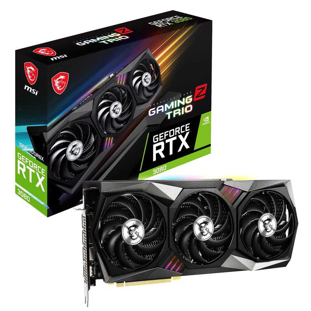VGA MSI RTX3080 10GB Gaming Z Trio LHR