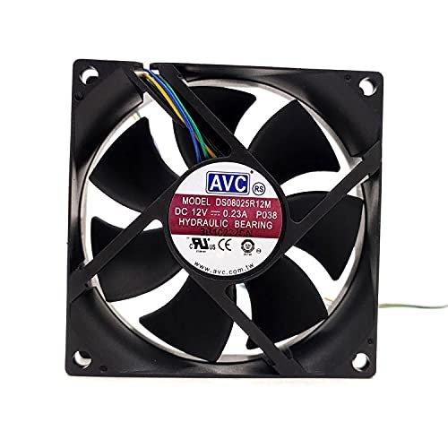 DS08025R12M 12V 80mm Fan 12V 0.23A 8025 Chassis Cooling Fan