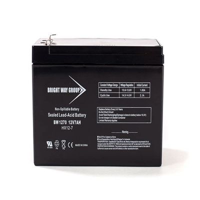 Bright Way Replacement Battery for SLA Humminbird ICE 35 12V 7Ah Fish Finder