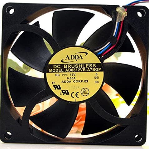 AD0812VB-A7BGP 12V 80mm Fan 12V 0.65A Chassis Fan