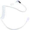 50 Pack Replacement Mushroom EarTips Earbud with Soft White Silicone Rubber for Acoustic Tube Earpiece & Coil Tube Headset Suit for Motorola Kenwood Baofeng Icom Yaesu HYT Midland Cobra Radio by Caroo view 4