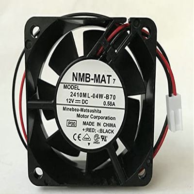 2410ML-04W-B70 DC12V 0.58A 6cm Chassis Power Cooling Fan