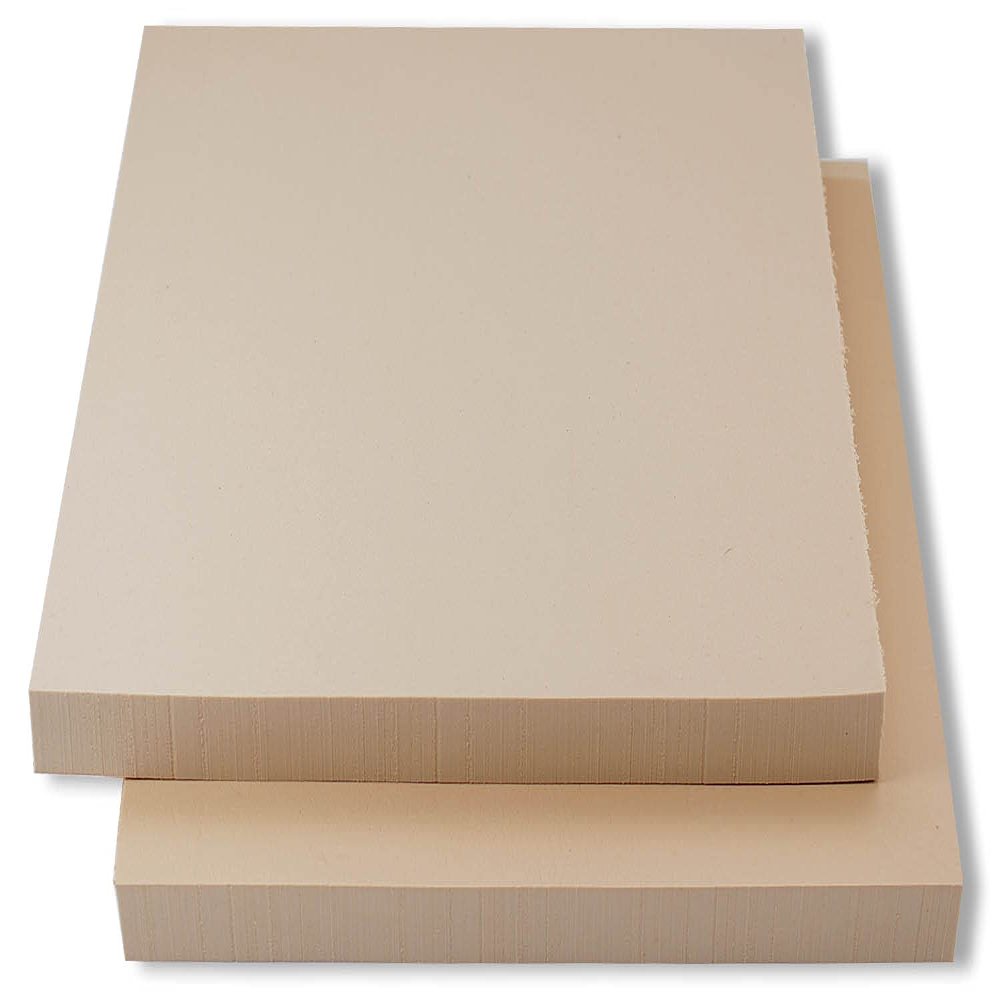 Holstex Thermoform Molding Foam Brand - Mega Form - USA Made - (12in x 11.5in x 1in) - (2 Pack) - for KYDEX, Boltaron, ABS Plastic Sheet Molding