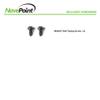 Brush Strip Cable Management Panel, Black, Cold Rolled Steel, Powder Coated Finish view 3