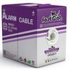Fast Cat. 18 AWG/Gauge, 4 Conductor, 7 Stranded Copper Fire/Alarm Wire/Security Cable - PVC Jacket, Unshielded, (CMR-CL3R-FT4) Rated in-Wall Use- UL Rated - 500Ft Pull Box - Grey view 1