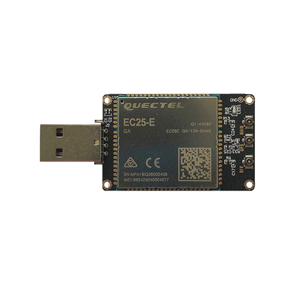 EXVIST 4G LTE USB Dongle W/EC25-E SIM Card Slot GPS Modem LTE FDD B1/B3/B5/B7/B8/B20