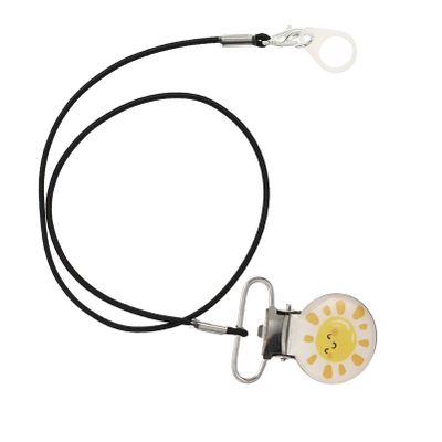 Scicalife Hearing Aid Clip Protector with Hanging Rope for Kids Lightweight Anti-Loss Strap Comfortable Single & Double Ear Bte Holder Cord