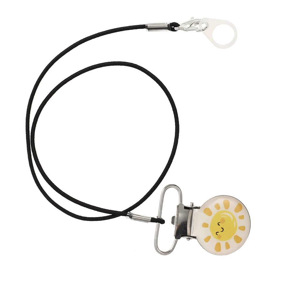 Scicalife Hearing Aid Clip Protector with Hanging Rope for Kids Lightweight Anti-Loss Strap Comfortable Single & Double Ear Bte Holder Cord