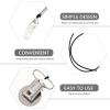 Scicalife Hearing Aid Clip Protector with Hanging Rope for Kids Lightweight Anti-Loss Strap Comfortable Single & Double Ear Bte Holder Cord view 2