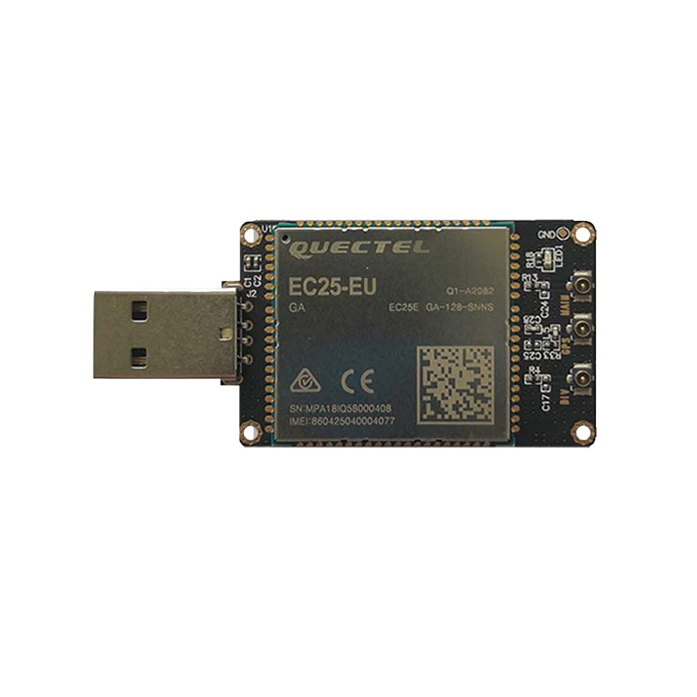 EXVIST 4G LTE USB Dongle W/EC25-EU SIM Card Slot GPS Modem LTE FDD B1/B3/B5/B7/B8/B20