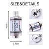 groword Coaxial Surge Lightning Protector for Coaxial TV Antenna and Satellite in-Line 75 Ohm 5-2500MHz, 2 Pack Hum/Buzz/Noise Eliminator,Low Loss (5-2400MHz) view 2