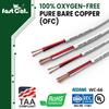 fast Cat. Speaker Wire 16 Guage 4C, UL Listed & CMR/CL3R-FT4 Rated - Speaker Cable w/PVC Jacket, 100% Oxygen-Free Pure Bare Copper - (26) MidFlex 16 Guage Wire - in-Wall Use-500ft Bulk Cable, Blue view 3