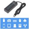 1 to 4 USB 3.0 Hub Male to Female USB Extender Adapter Cable Splitter,3.94ft Slim & Portableusb 3.0 Hub,Suitable for Desktops and PC view 4