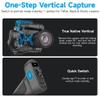 FeiyuTech SCORP-C2 Professional Camera Gimbal Stabilizer, Built-in AI Face/Object Tracking, 3.5kg/7.72lbs Load, Native Vertical Video for YouTube TikTok, for Sony A7, Canon EOS R, Nikon Z Mirrorless view 4