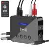 JoohcUngir Bluetooth 5.0 Transmitter Receiver Adapter Audio 3 in 1 Bluetooth Audio Adapter 3.5mm AUX RCA Optical USB HiFi Stereo Music, FCC Pass 2A4RO-M6 view 1
