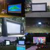fitnessandfun 30ft Huge Inflatable Projector Screen - Blow Up Outdoor Movie Screens - 360 Inch for TV & Movies - Seamless, Portable, Front & Rear Projection(30ft with Blower) view 2