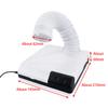 60W Dust Collector Fan Vacuum Cleaner Strong Power Dental Lab Nail Art Manicure Dust Clean Tool view 2