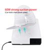 60W Dust Collector Fan Vacuum Cleaner Strong Power Dental Lab Nail Art Manicure Dust Clean Tool view 4
