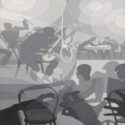 Aaron Douglas : Charleston : 1928 : Archival Quality Art Print