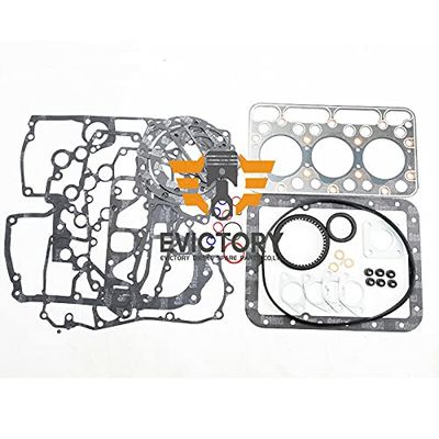 For KUBOTA D1102 full engine complete gasket kit with cylinder head gasket