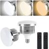 Skytex 2Pack 85W Photography Light Bulb 2700-6400K Colour Temperatures Dimmable Tricolor LED Bulbs Softbox Bulb in E27 Socket for Photography Photo Video Studio Lighting Softbox view 1