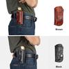 Leather Sheath for The Buck 110/112 Ranger Folding Knife (Knife not Included), Retention Adjustable, Fit 1.5'' and 1.75'' Wide Belt view 2