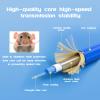 Fiber Optic Internet Cable SC/UPC to FC/APC Indoor Armored Single Mode Simplex - 9/125m Fiber Optic Jumper Optical Patch Cord -OS1/OS2 Compatible, 40Meters/132ft LSZH Blue view 4