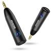 Bluetooth Aux Adapter for Car, Wireless Bluetooth 5.4 Receiver with 3.5mm Jack, 6H Playtime, HiFi Stereo for Vehicle Truck Home Stereo Speaker Music Streaming, Handsfree Calling, [1 Piece] view 1