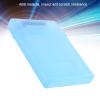 2.5in Hard Disk Drive Protection Box, HDD SSD Transparent Protective Box Storage Case, Portable External Hard Drive Case, Anti-Static Shockproof Protection Storage Case for HDD/SSD (Blue) view 3